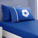 Football Goals Blue | Duvet Cover Set | Sheet Set