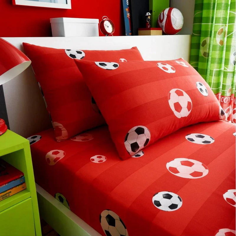 Goal Red | Duvet Cover Set | Sheet Set