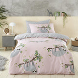 Hanging Out Blush Pink | Duvet Cover Set | Sheet Set