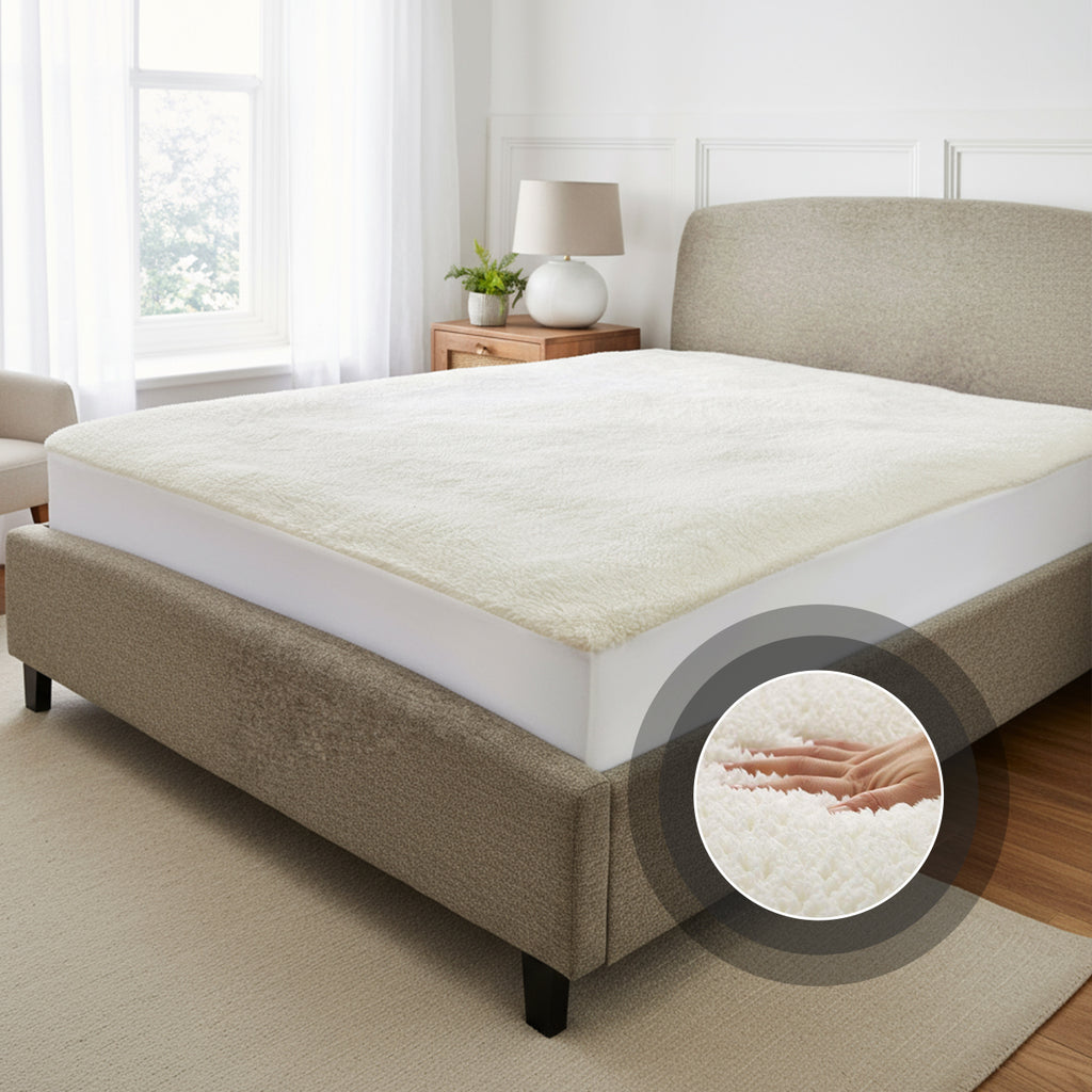 fleece under blanket