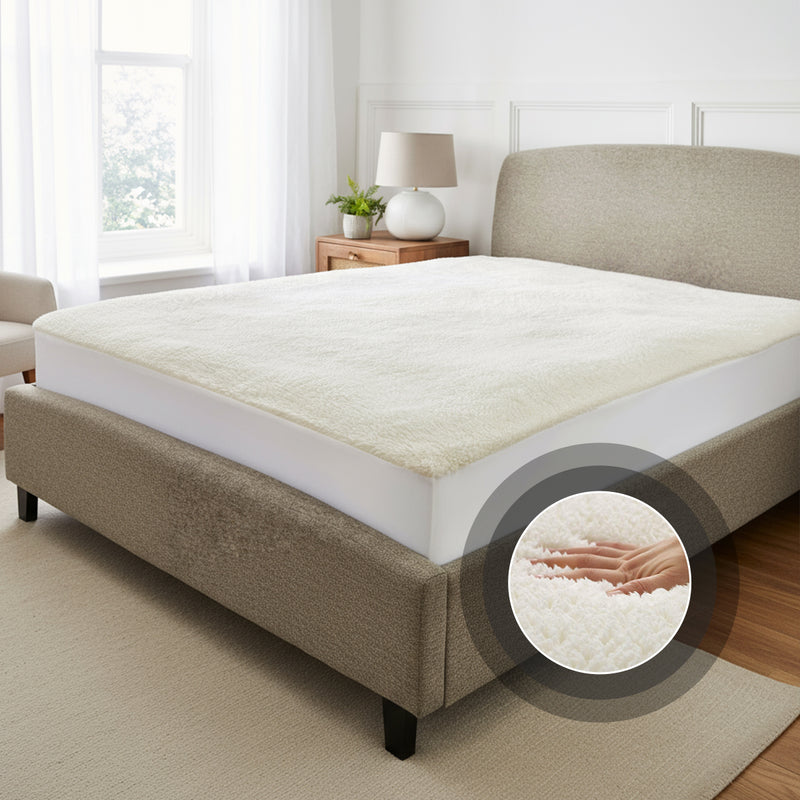 fleece under blanket