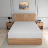 easy care PC fitted sheet silver