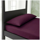 bolster pillow case purple