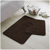 Greek Non-Slip Bath Mat Set  | 23 Colours Available
