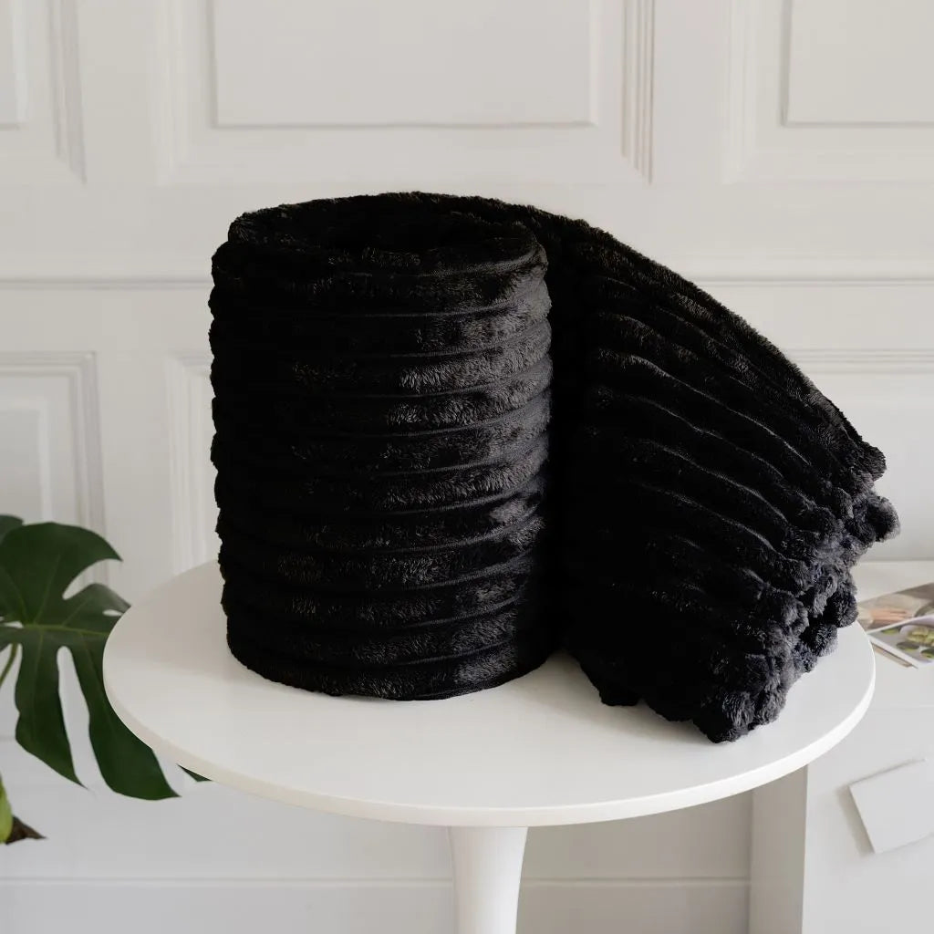 chunk cord ribbed black