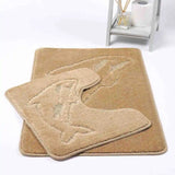 Dolphin Non-Slip Bath Mat Set | 14 Colors Available