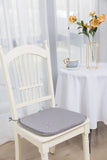 grey seat chair pads