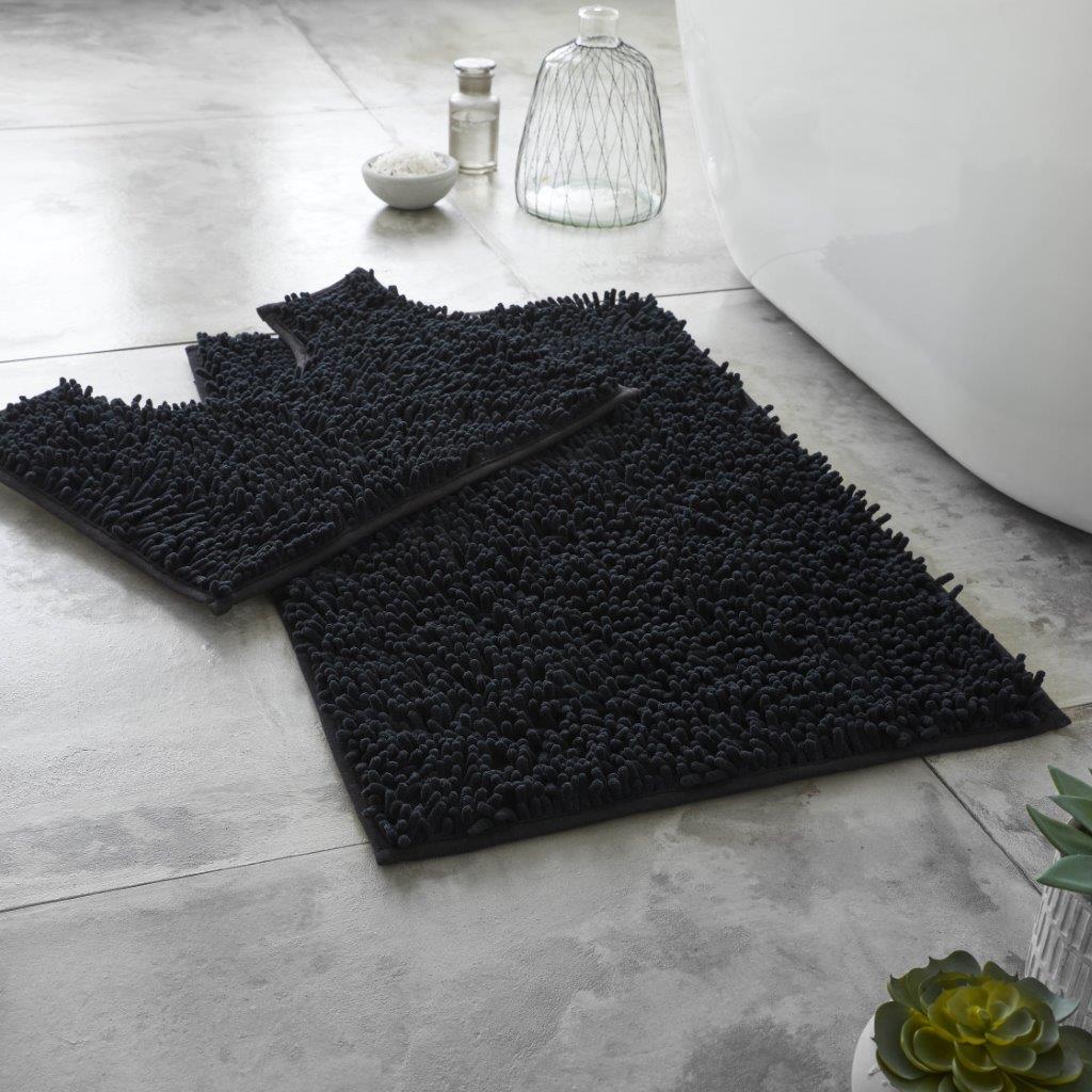 Loop Non Slip Bath Mat Set   | 15 Colours Available