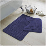 Greek Non-Slip Bath Mat Set  | 23 Colours Available