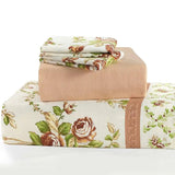 flannel olivia sheet set natural