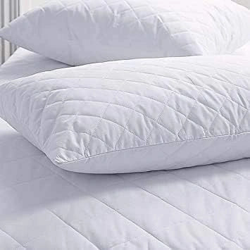 quilted hollow fibre pillow