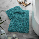 Zero Twist Non Slip Bath Mat Set  | 12 Colours Available