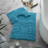 Zero Twist Non Slip Bath Mat Set  | 12 Colours Available
