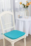 teal seat chair pads
