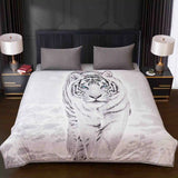 Animal printed throw tiger