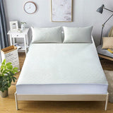 waterproof quilted bamboo mattress protector
