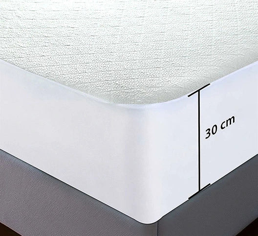 waterproof quilted bamboo mattress protector