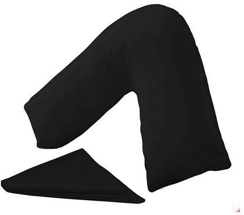 PC v shaped pillowcase Black