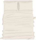 easy care PC sheets set cream