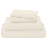 easy care flat sheet cream
