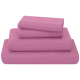 easy care flat sheet fuchsia