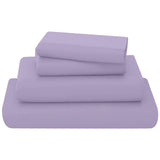 easy care flat sheet  lilac