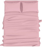 easy care PC sheets set pink
