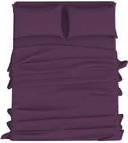 easy care PC sheets set plum