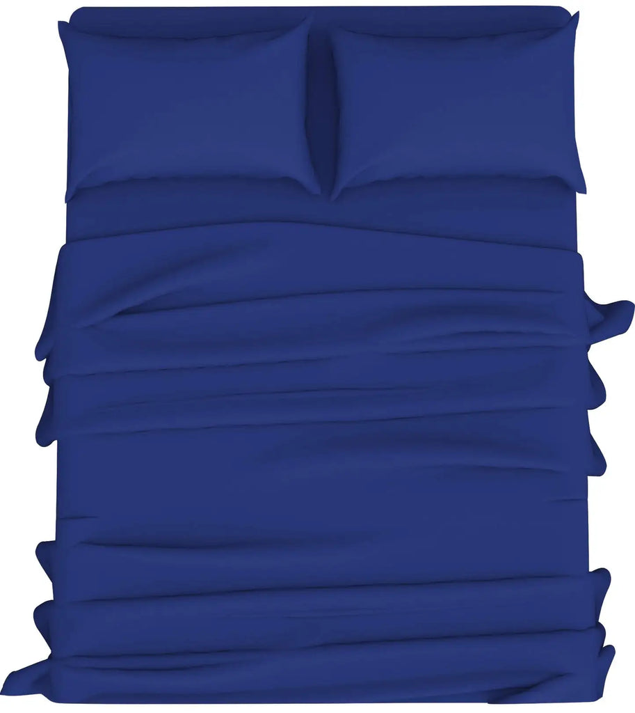easy care PC sheets set royal