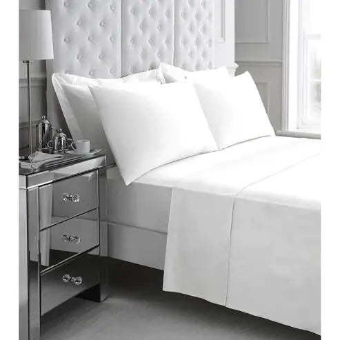 200tc egyptian cotton pillowcase white