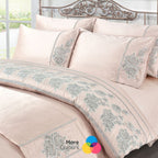 Amara Embroidered Duvet Cover Set | 2 Colours