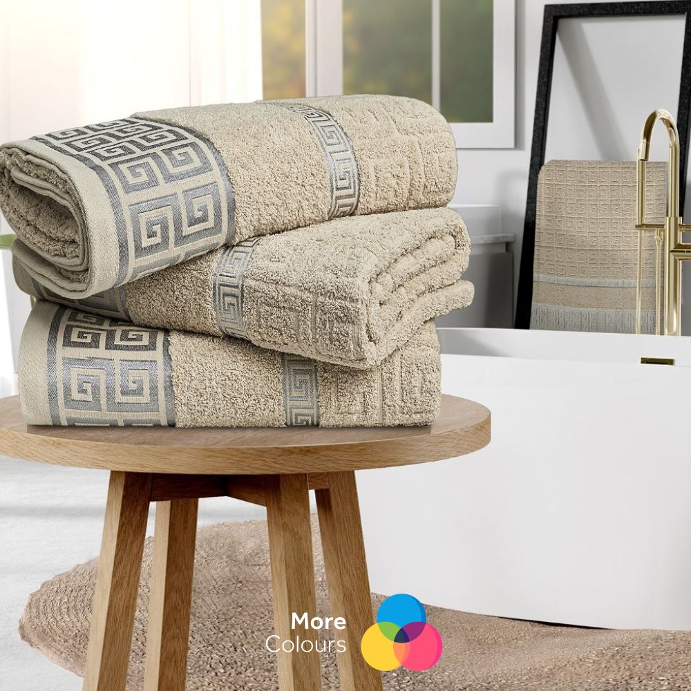 100% Cotton Odella Bath Sheets | 7 Colours | 500 GSM