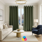 Britannia Velvet Blackout Curtains | 4 Colours