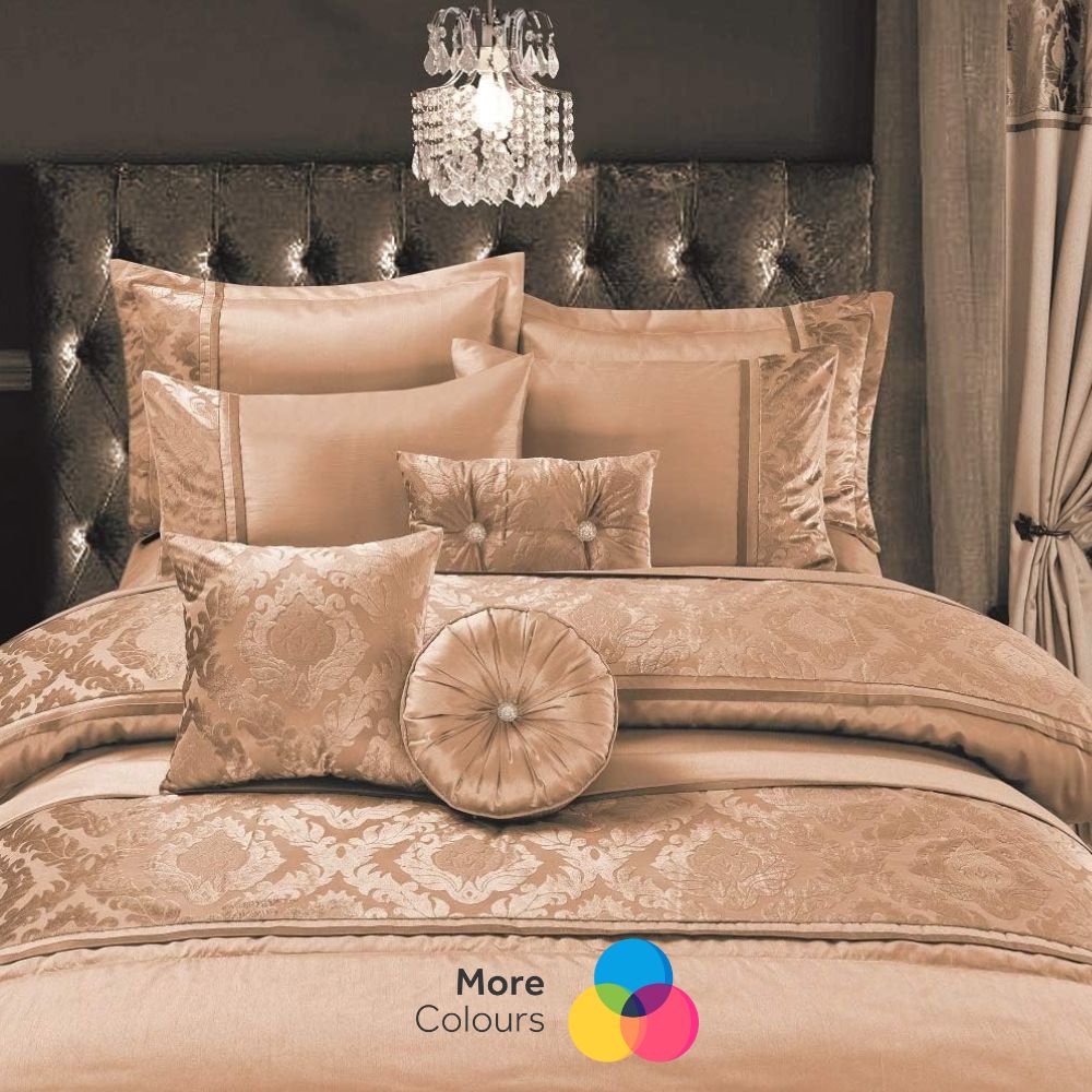 Casablanca Embroidered Duvet Cover Set | 4 Colours