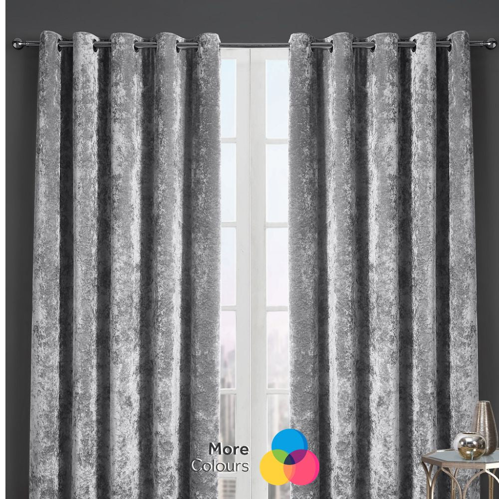 Crushed Velvet Curtains | 6 Colours