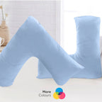 Brushed Microfibre V Shaped Pillow Cases | Pack of 2