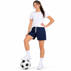 Girls PE Shadow Stripe Sports Shorts | 7 Colours
