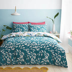 Ida Birdie Printed Duvet Cover Set | Poly Cotton