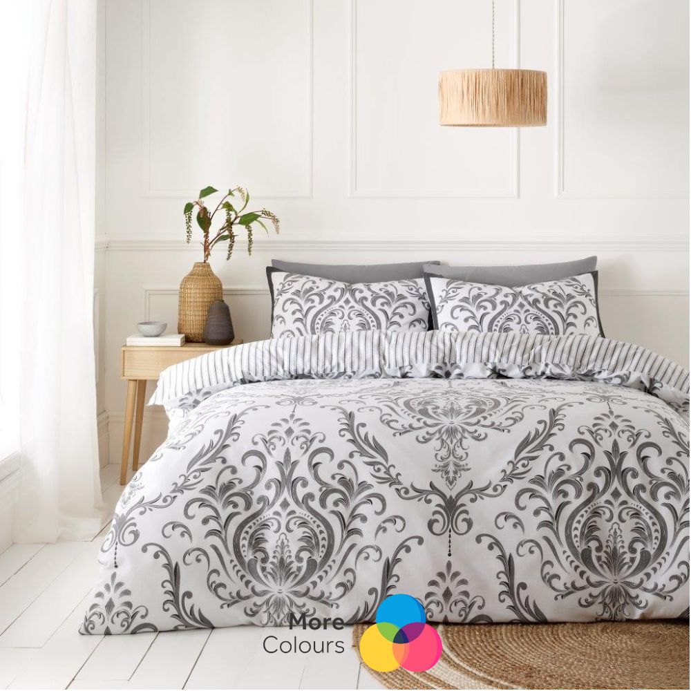 Margaux Printed Duvet Cover Set | 2 Colours