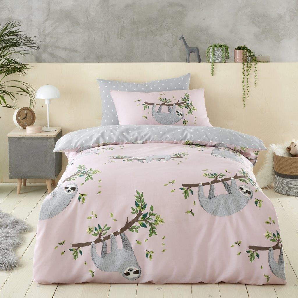 Hanging Out Blush Pink | Duvet Cover Set | Sheet Set