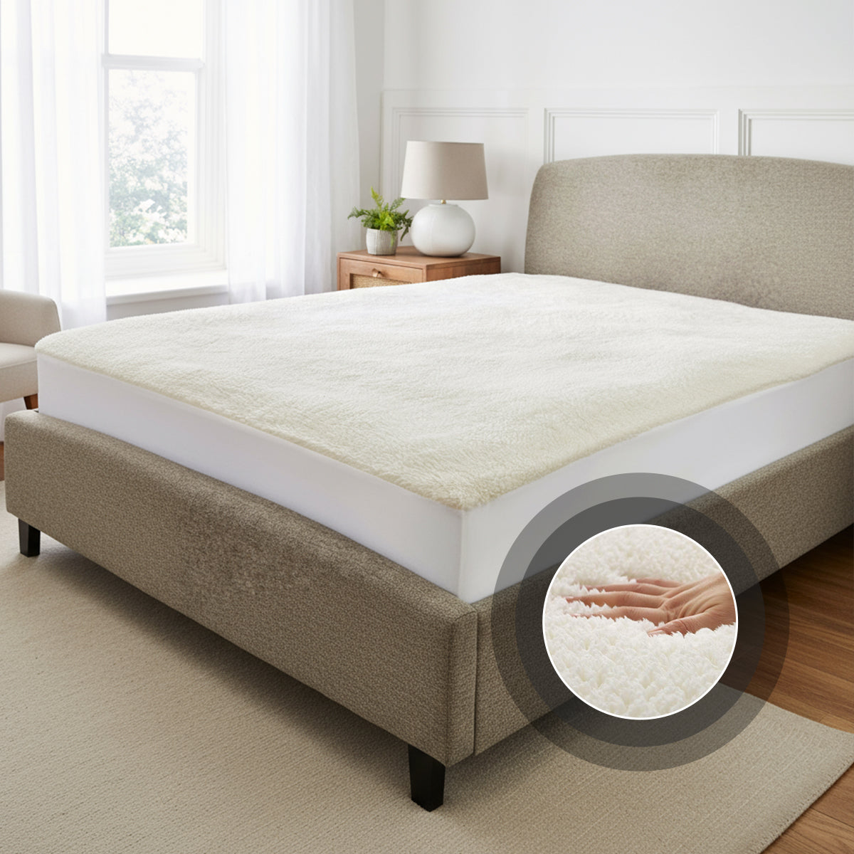 fleece under blanket