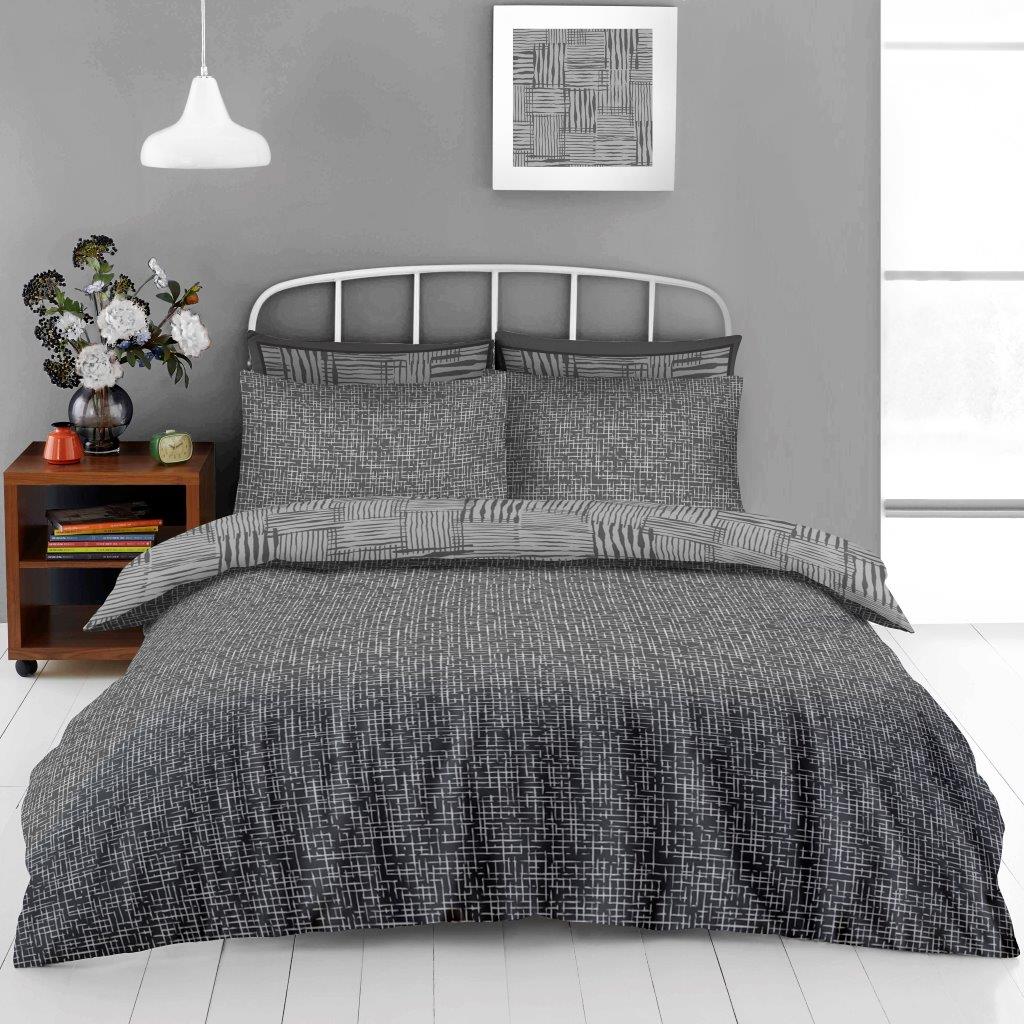 Ryder Printed Duvet Cover Set | Poly Cotton