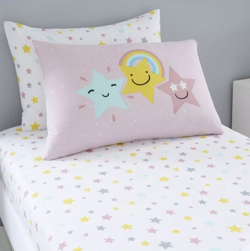 Hello Star Blush Pink | Duvet Cover Set | Sheet Set