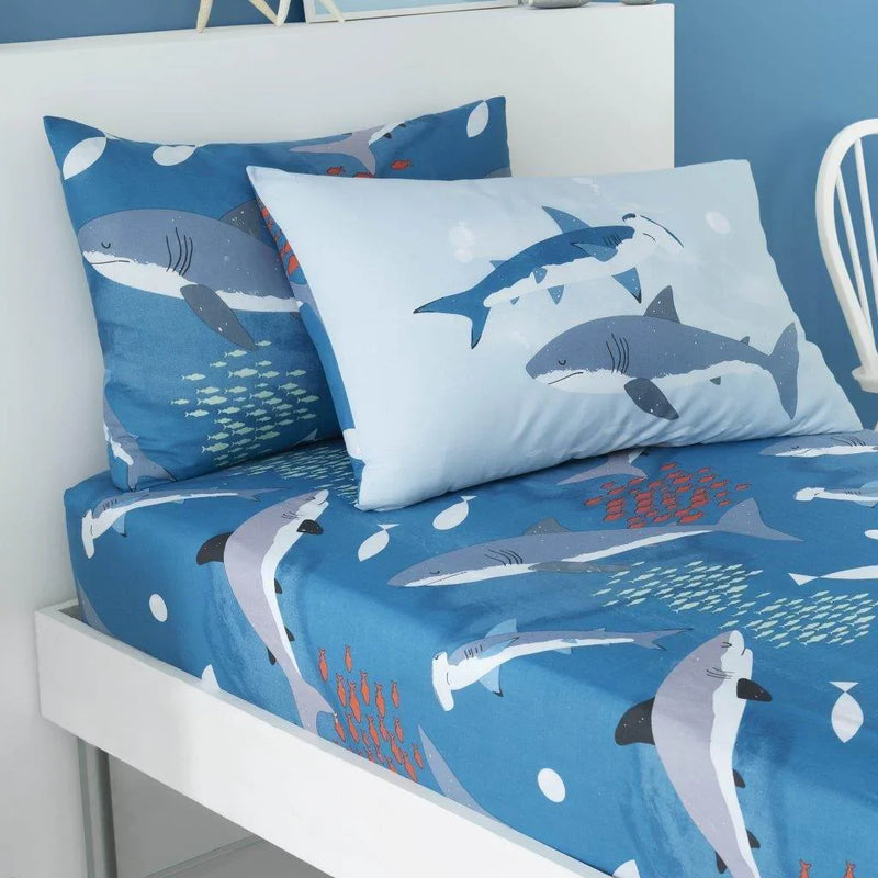 Sea Dino Shark | Duvet Cover Set | Sheet Set