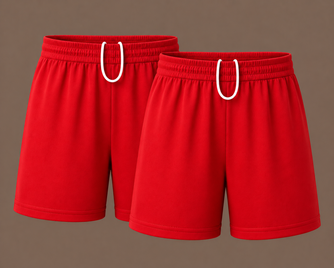 Pack of 2 Girls PE Plain Sports Shorts | 5 Colours
