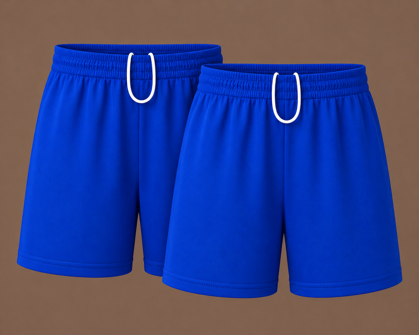 Pack of 2 Girls PE Plain Sports Shorts | 5 Colours