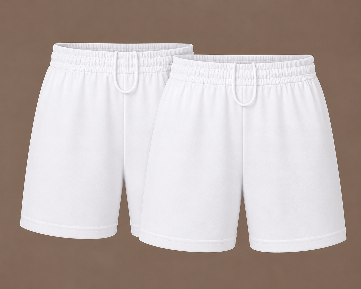 Pack of 2 Girls PE Plain Sports Shorts | 5 Colours