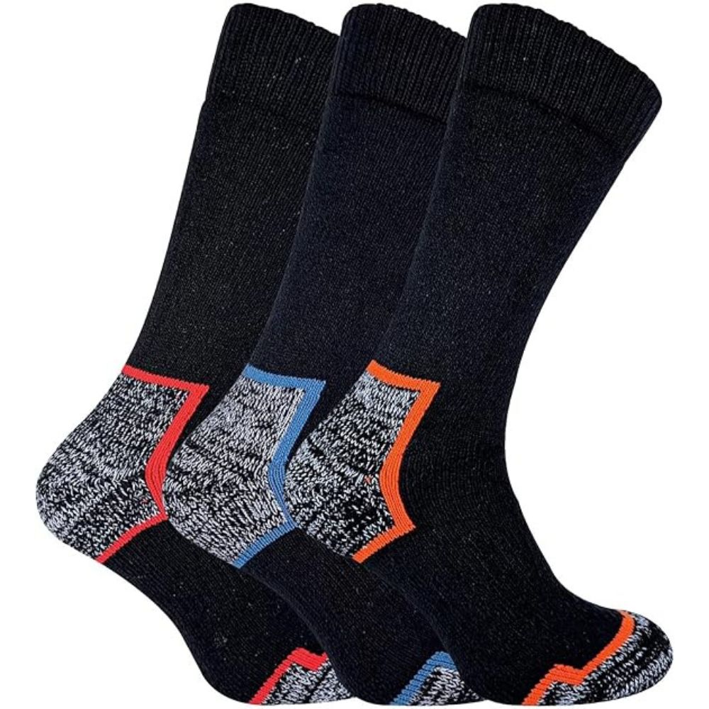 Men’s Heavy Duty Robust Work Socks with Reinforced Heels & Toes