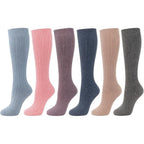 Women’s Wool Blend Knee High Socks | Size 4 - 8