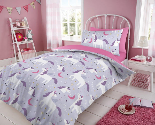 Magical Unicorn Duvet Cover Set